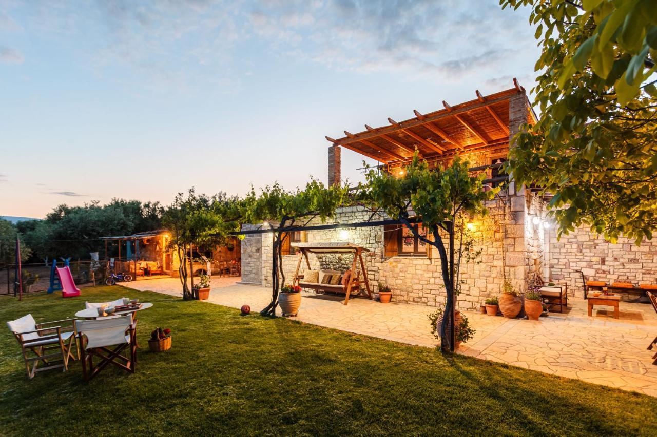 Petalidi Olive Garden Stone House Near The Beach Buitenkant foto