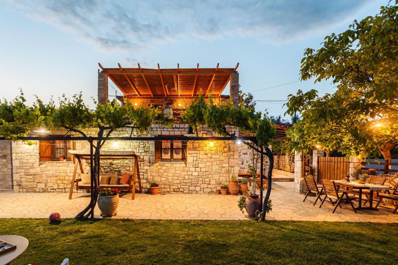 Petalidi Olive Garden Stone House Near The Beach Buitenkant foto