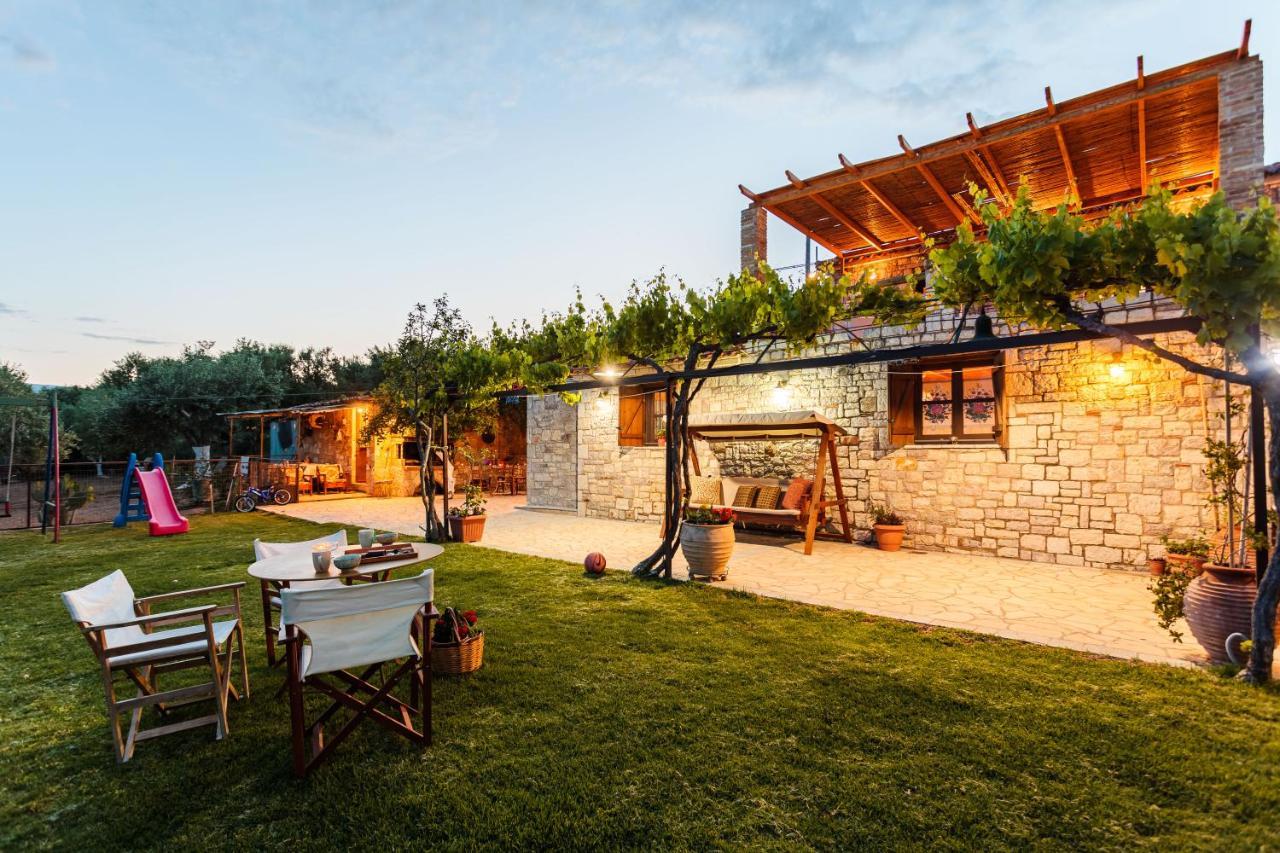 Petalidi Olive Garden Stone House Near The Beach Buitenkant foto
