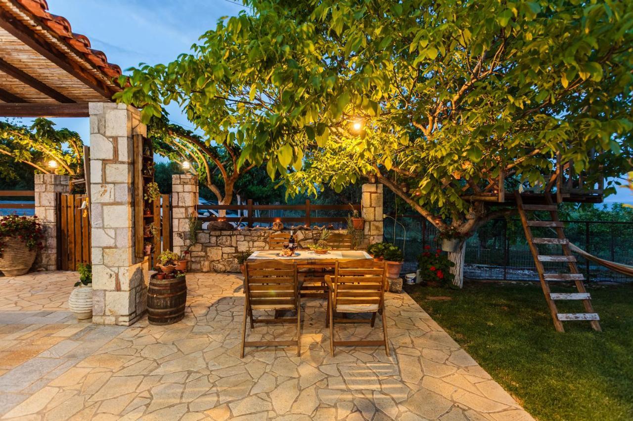 Petalidi Olive Garden Stone House Near The Beach Buitenkant foto
